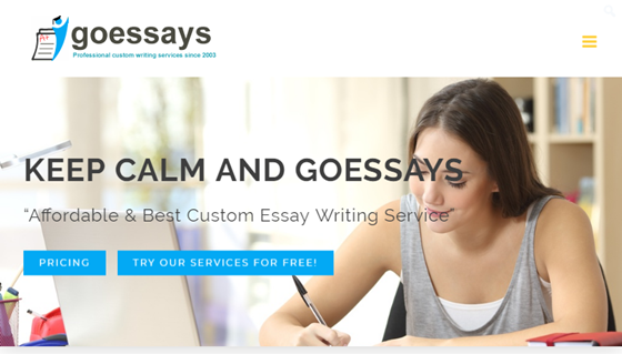GoEssays: Choose the Best Writing Services for Impressive essay